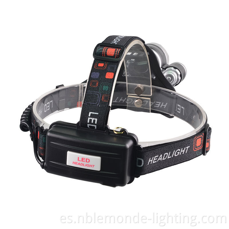 Head Mounted Rechargeable Flashlight